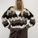 cardigan traforato con bottoni felicity